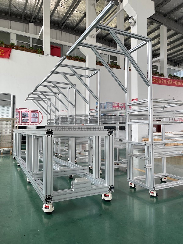 設備鋁型材框架有哪些常見的連接方法？